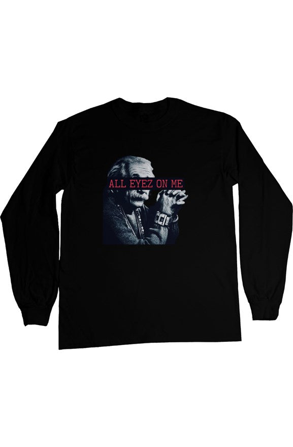 Einstein - LONG SLEEVE TEE - BLK