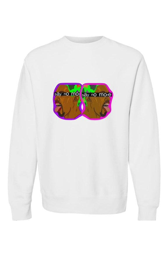 SNM 2 Headed Snake - White - Sweater