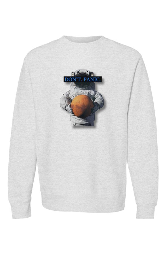 DONT PANIC MOON MAN - SWEATER - GRAY