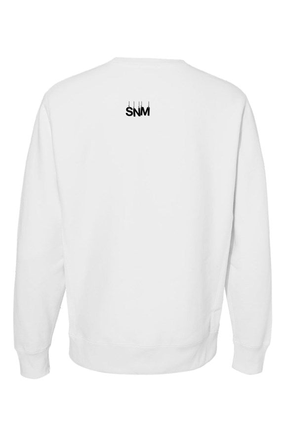 DONT PANIC MOON MAN - SWEATER - White