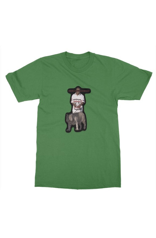 PSYCHO MIKE - Tee - Monet Green