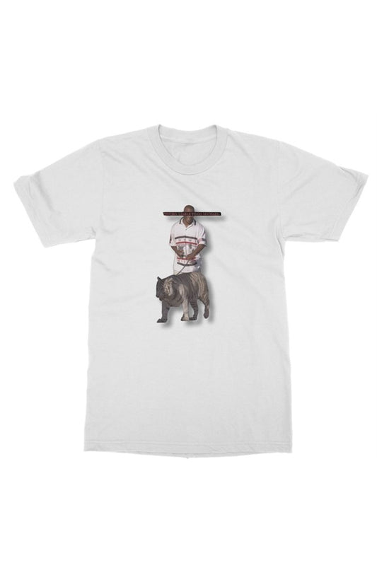PSYCHO MIKE - TEE - WHITE