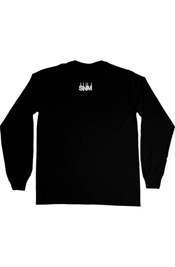 SNAKE EYES TWO - LONG SLEEVE TEE - BLK