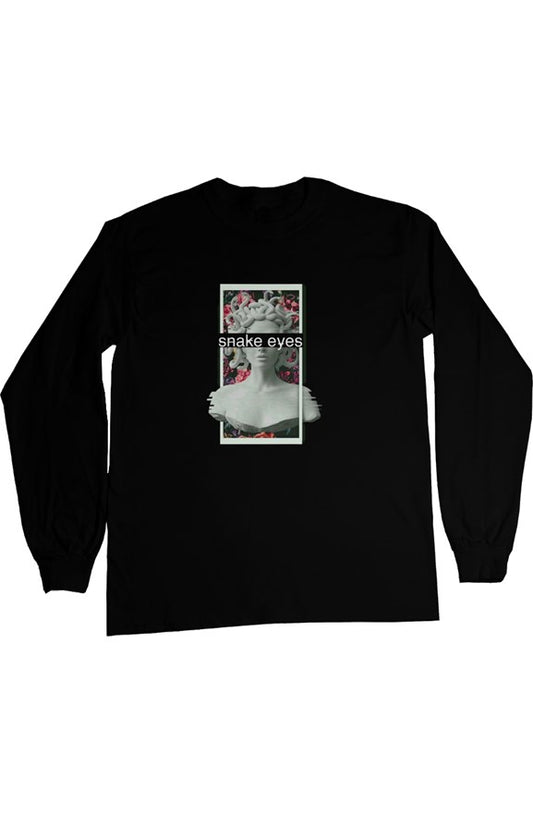 Medusa Mirror Two - Long Sleeve Tee - BLK