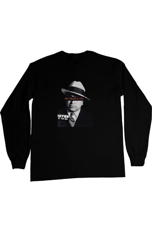OGx3OG - Long Sleeve Tee - BLK
