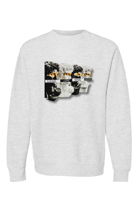 LooseLips - Sweatshirt - Grey