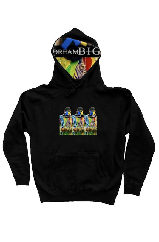 DREAM BIG - HOOD - BLK