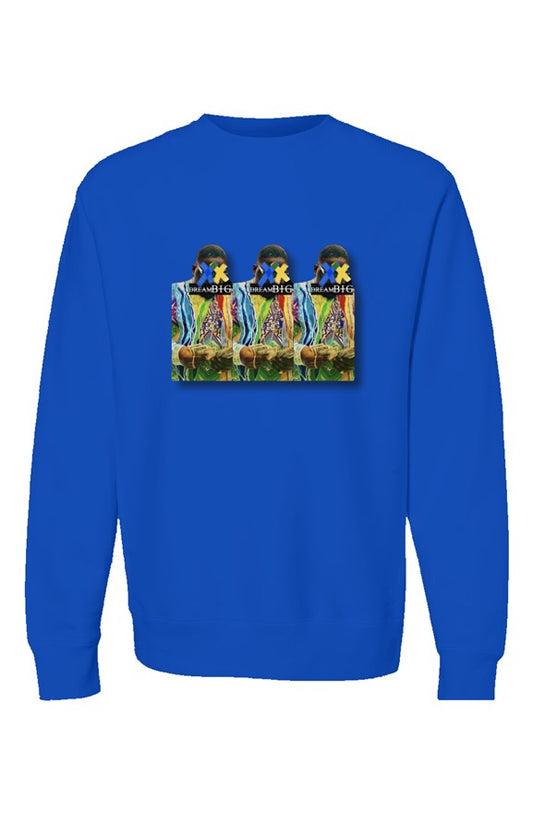 Dream BIG - Sweater- Blue