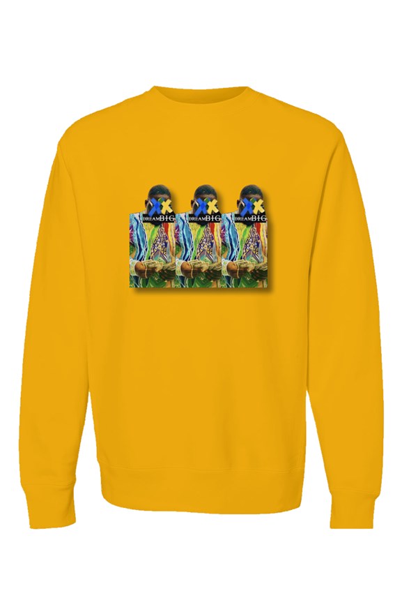 Dream BIG - Sweater- Gold