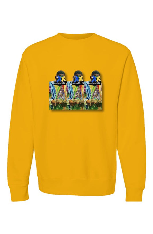 Dream BIG - Sweater- Gold