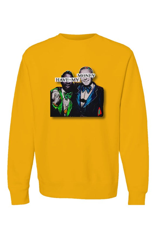 Have My Money - Sweater - Gold